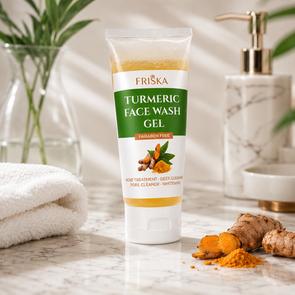 FRISKA Turmeric Face Wash Gel Buy 1 Get 1 Free