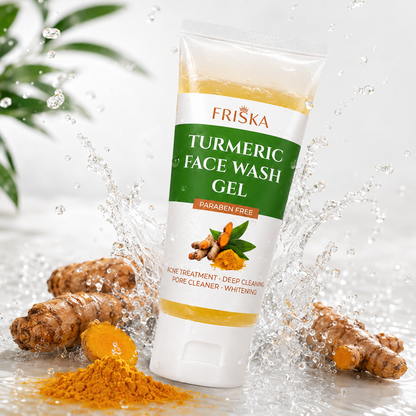 FRISKA Turmeric Face Wash Gel Buy 1 Get 1 Free